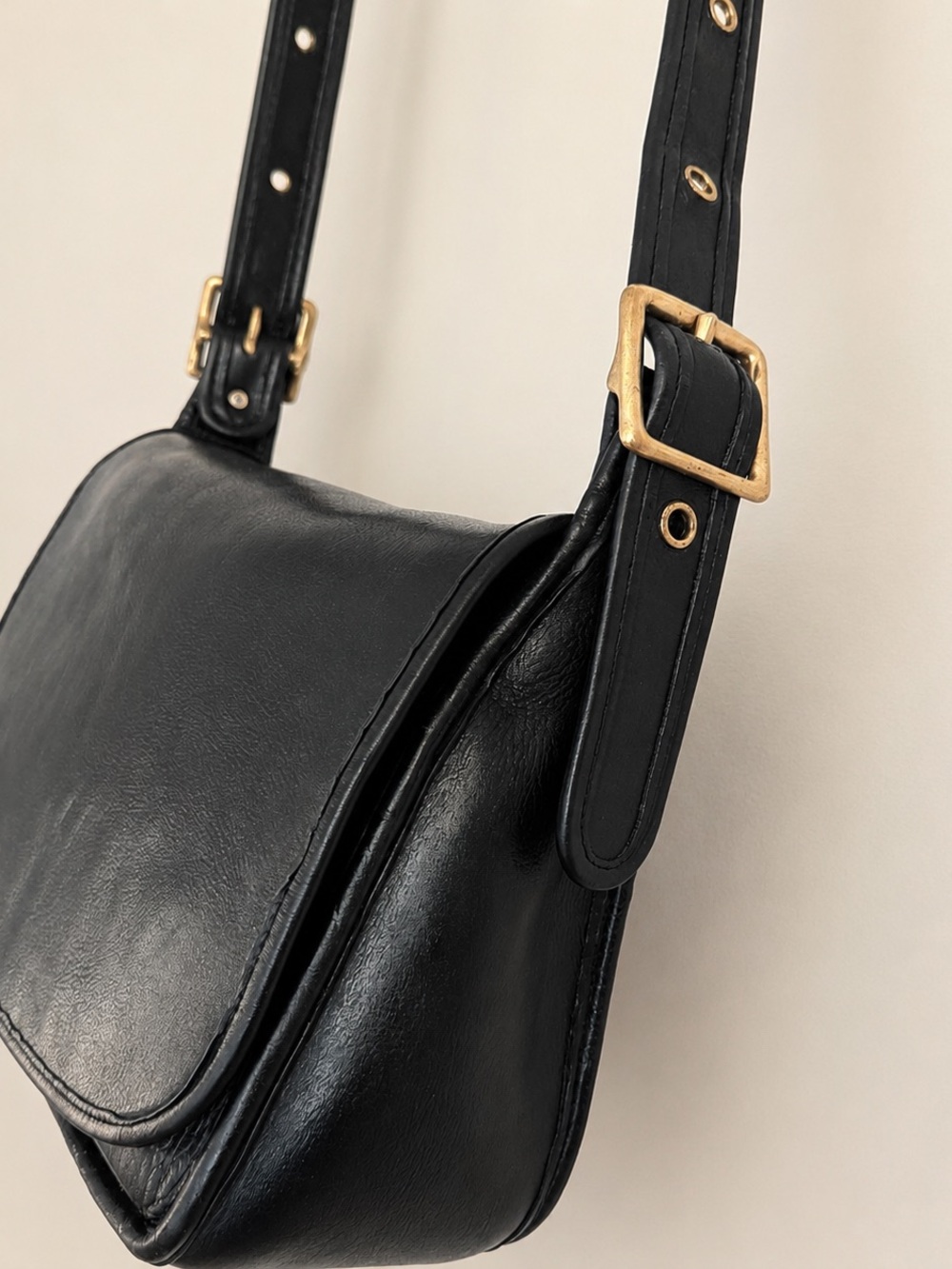 Vintage Coach Patricia’s Legacy 9951 Black Leather Shoulder Crossbody Bag - Picture 2 of 7